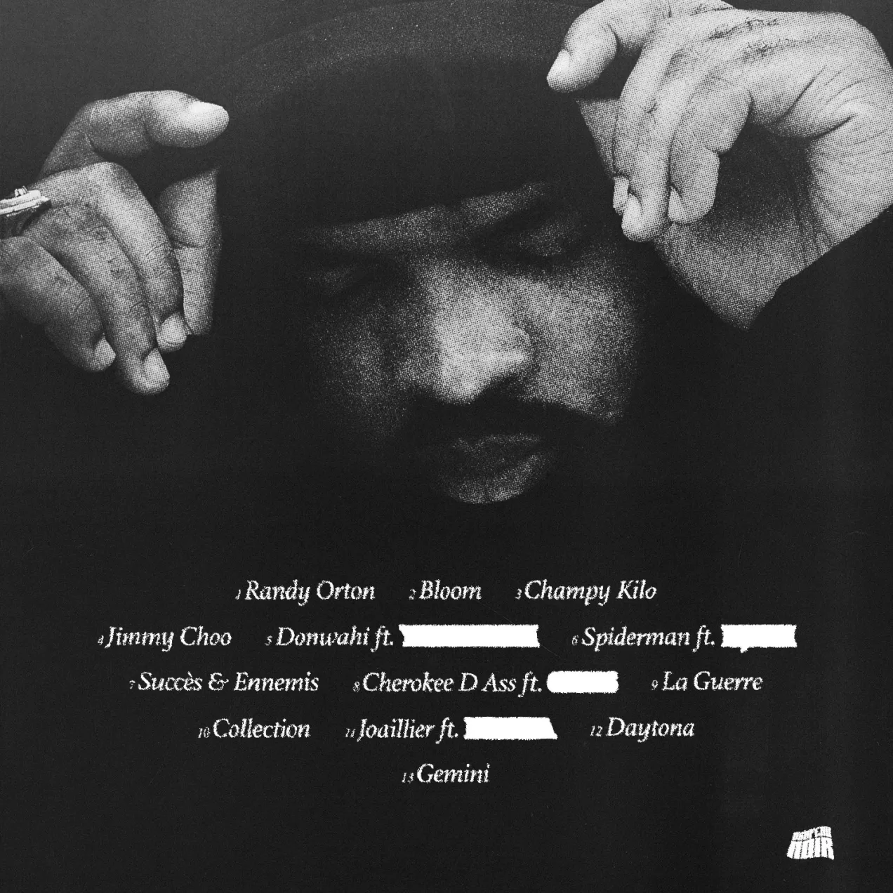 Tracklist teaser, featurings cachés