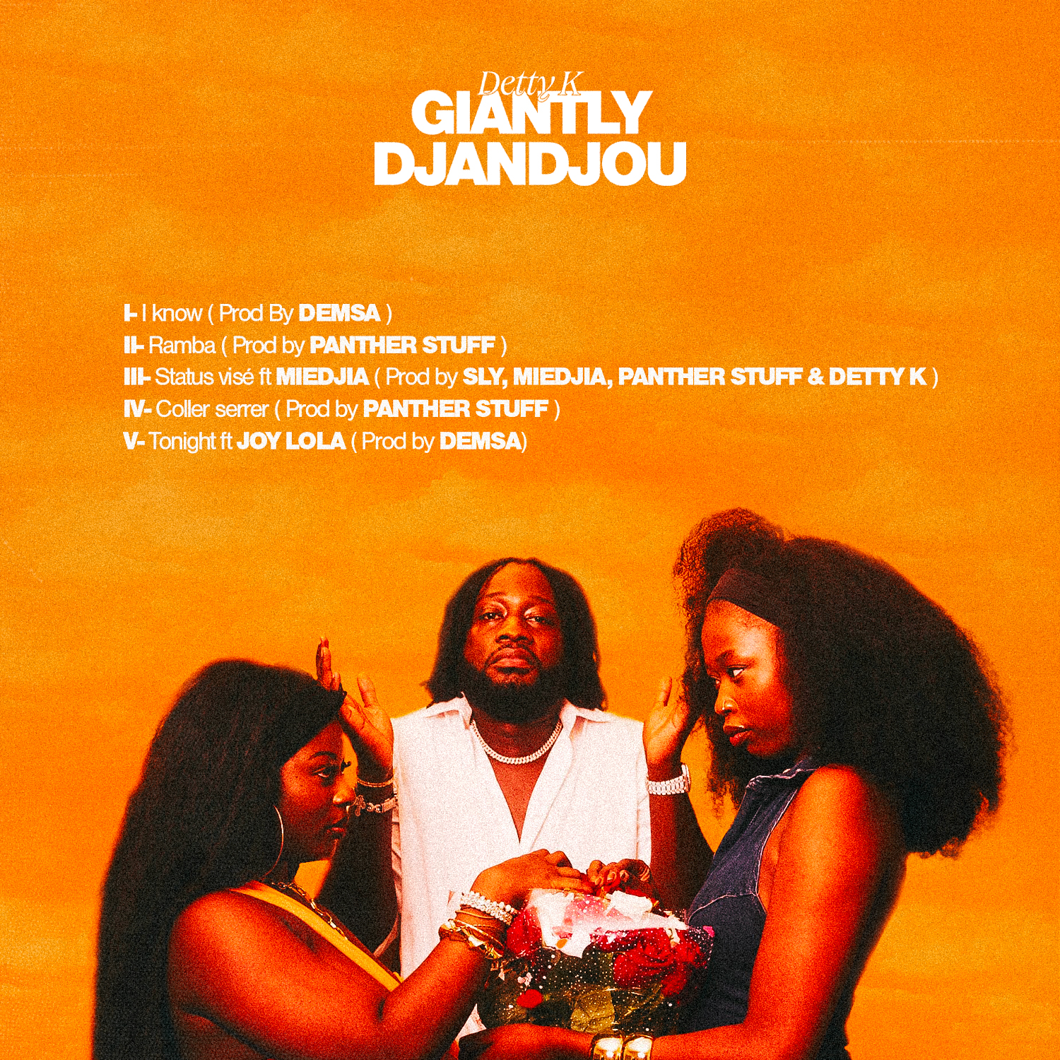 Giantly Djandjou — tracklist